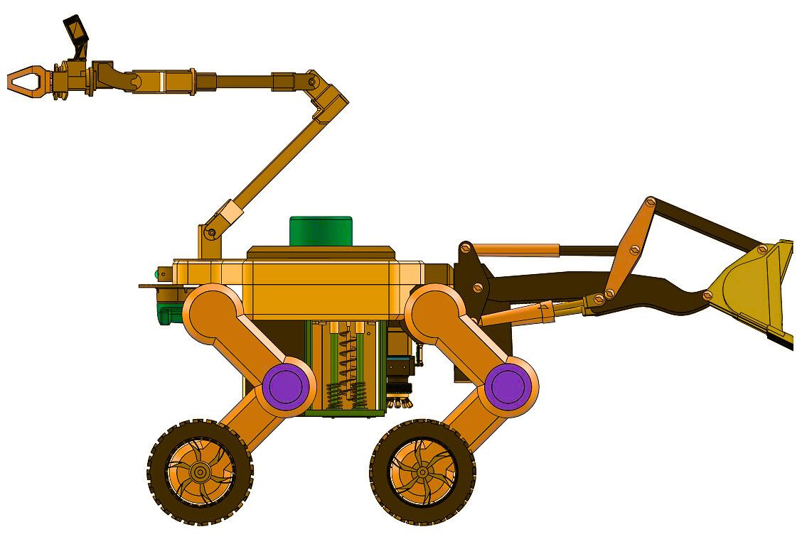 Rottwheeler component detail